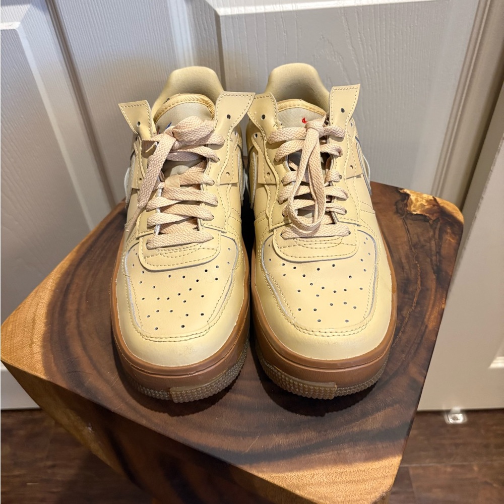Nike Air Force 1 Fontanka Sesame DH1290-201 W9 M7.5 Gum Sole